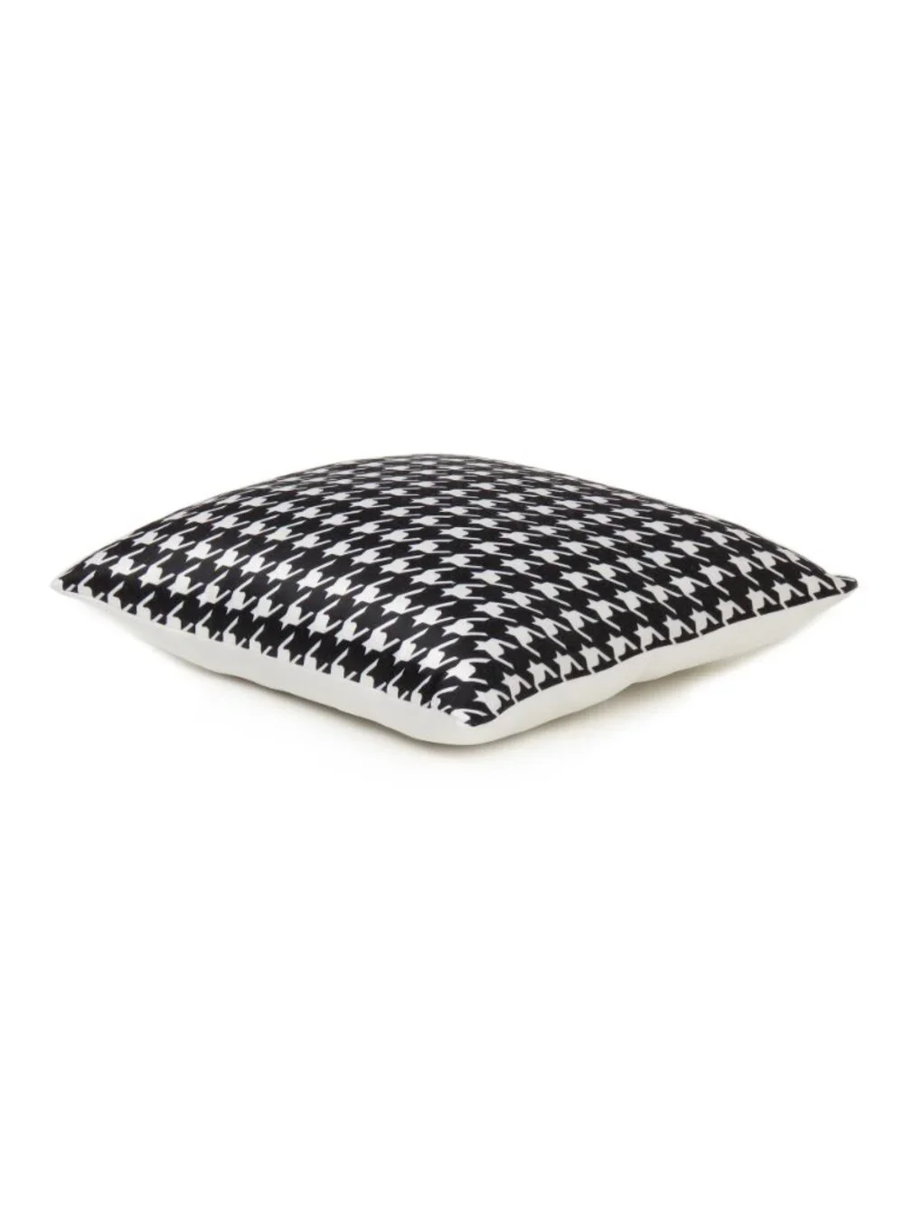 Oussum Houndstooth Vector Pattern Cushion Cover Cotton Sofa Pillow Case Set of 2